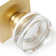 Dummy Door Handles – 2 Pack Heavy Duty Gold Door Handle, Non